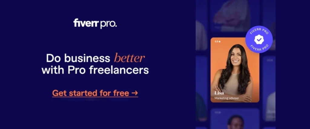 Hire a freelance graphic designer on Fiverr.